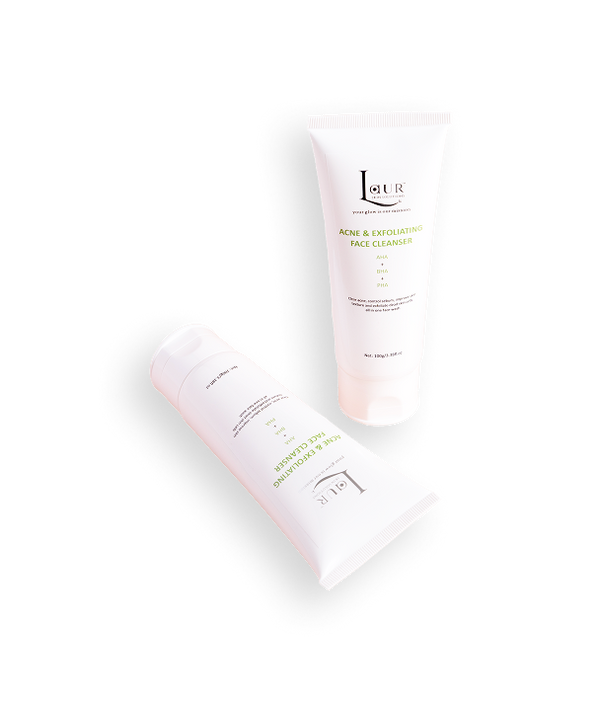 ACNE & EXFOLIATING FACE CLEANSER