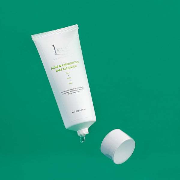 ACNE & EXFOLIATING FACE CLEANSER | Laur Skin Solutions